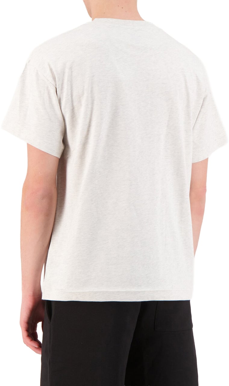 FLÂNEUR signature t-shirt heathergrey Grijs