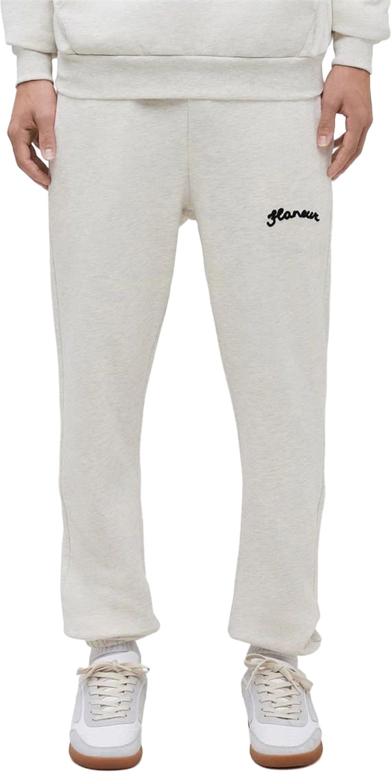 FLÂNEUR signature sweatpants heathergrey Grijs