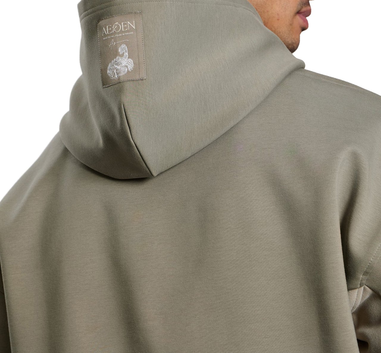 Aeden Marzian Hoodie Vetiver Groen