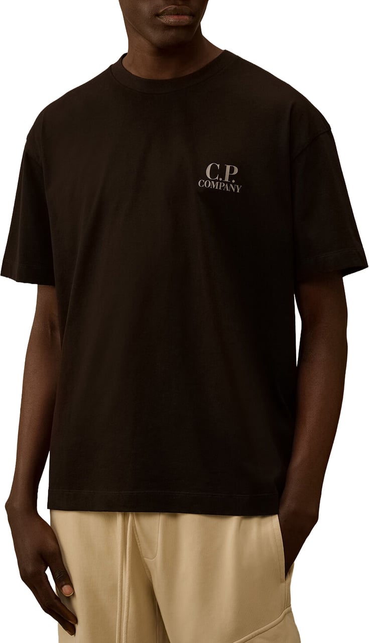 CP Company Printed shirt Zwart