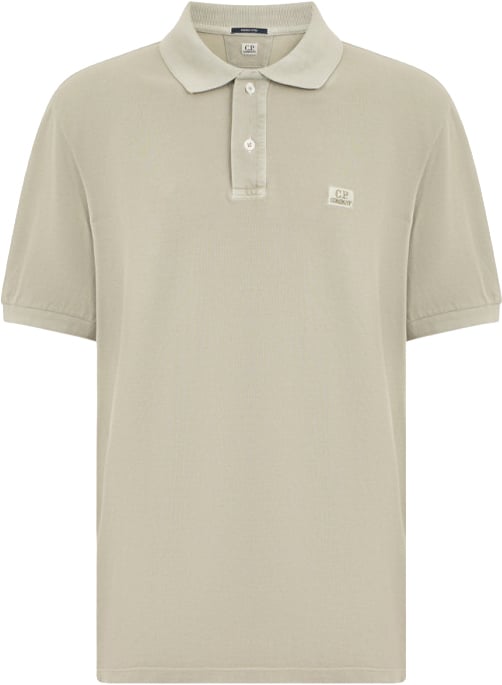 CP Company dyed polo Grijs