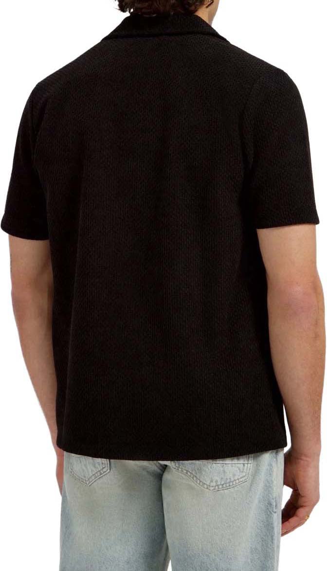 Pure Path Honeycomb Shirt 26010206 Black Zwart