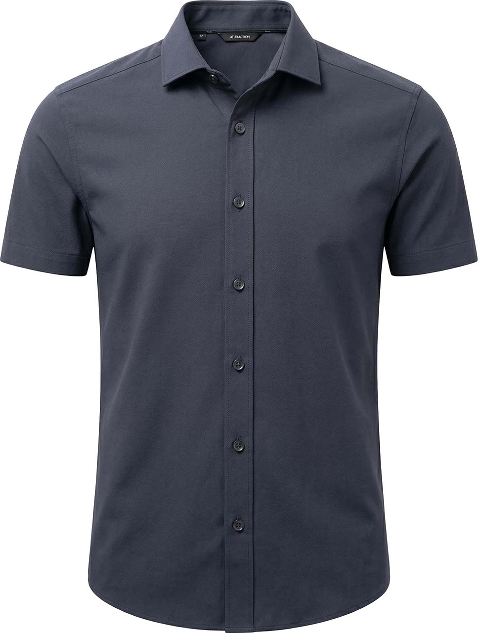 Mi Piace Men Shirt Dark Blue rm202022 Blauw