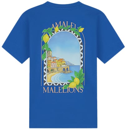 Malelions Malelions Men Amalfi Window T-Shirt Blauw
