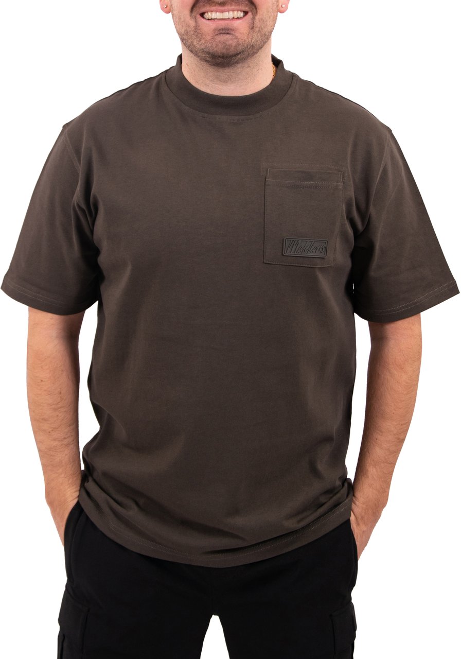 Malelions Malelions Men Pocket T-Shirt Groen