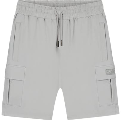 Malelions Malelions Men Capri Cargo Shorts Grijs