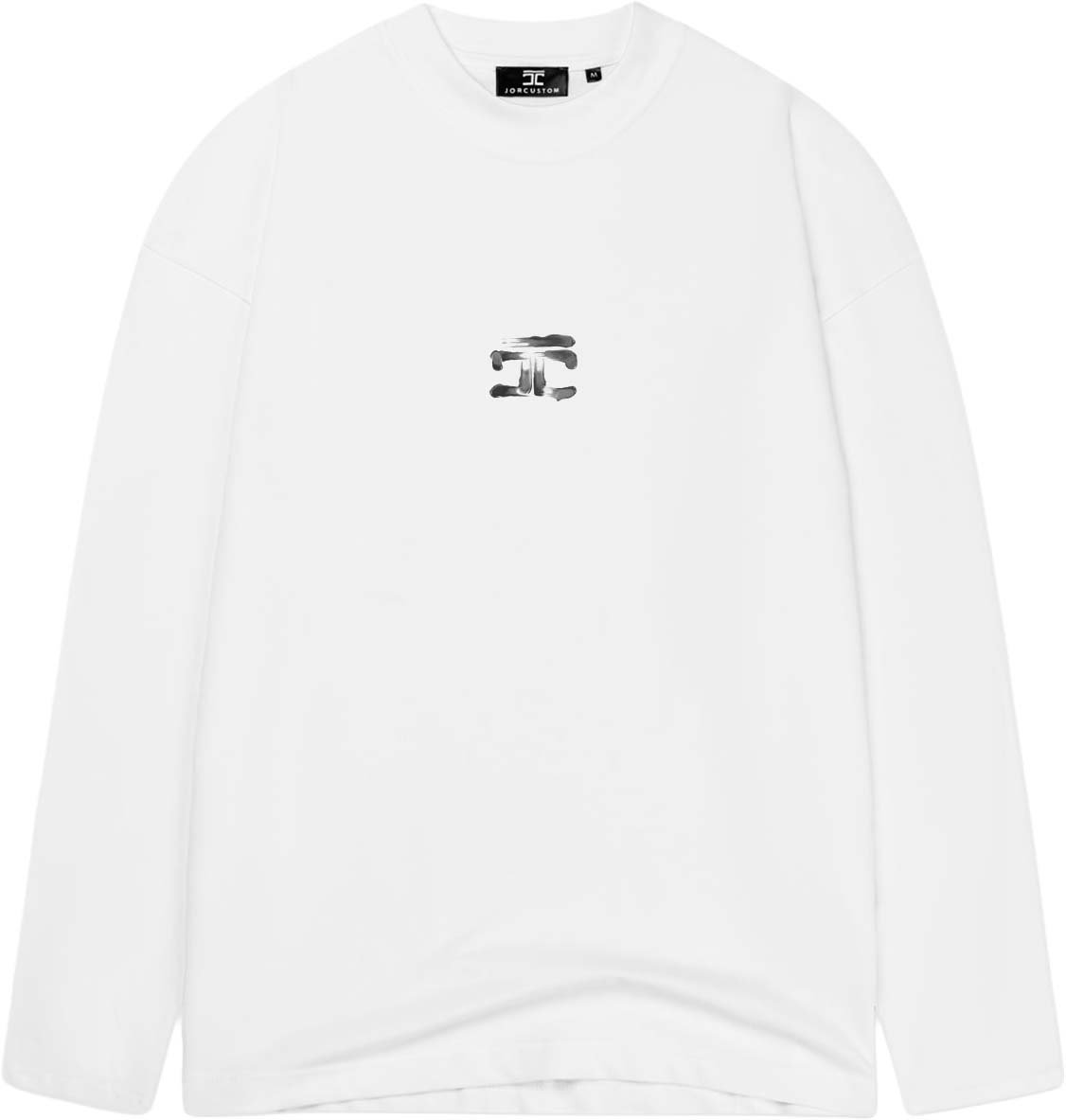 JORCUSTOM ArtistTwo Longsleeve T-Shirt White Wit