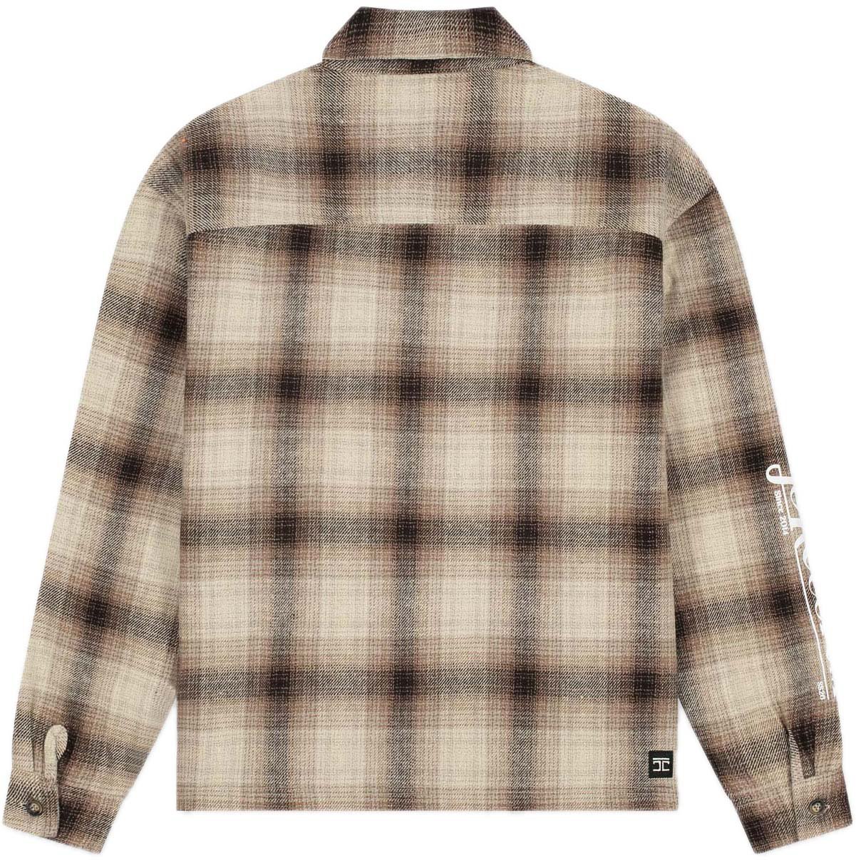 JORCUSTOM Flannel Jacket Brown Bruin