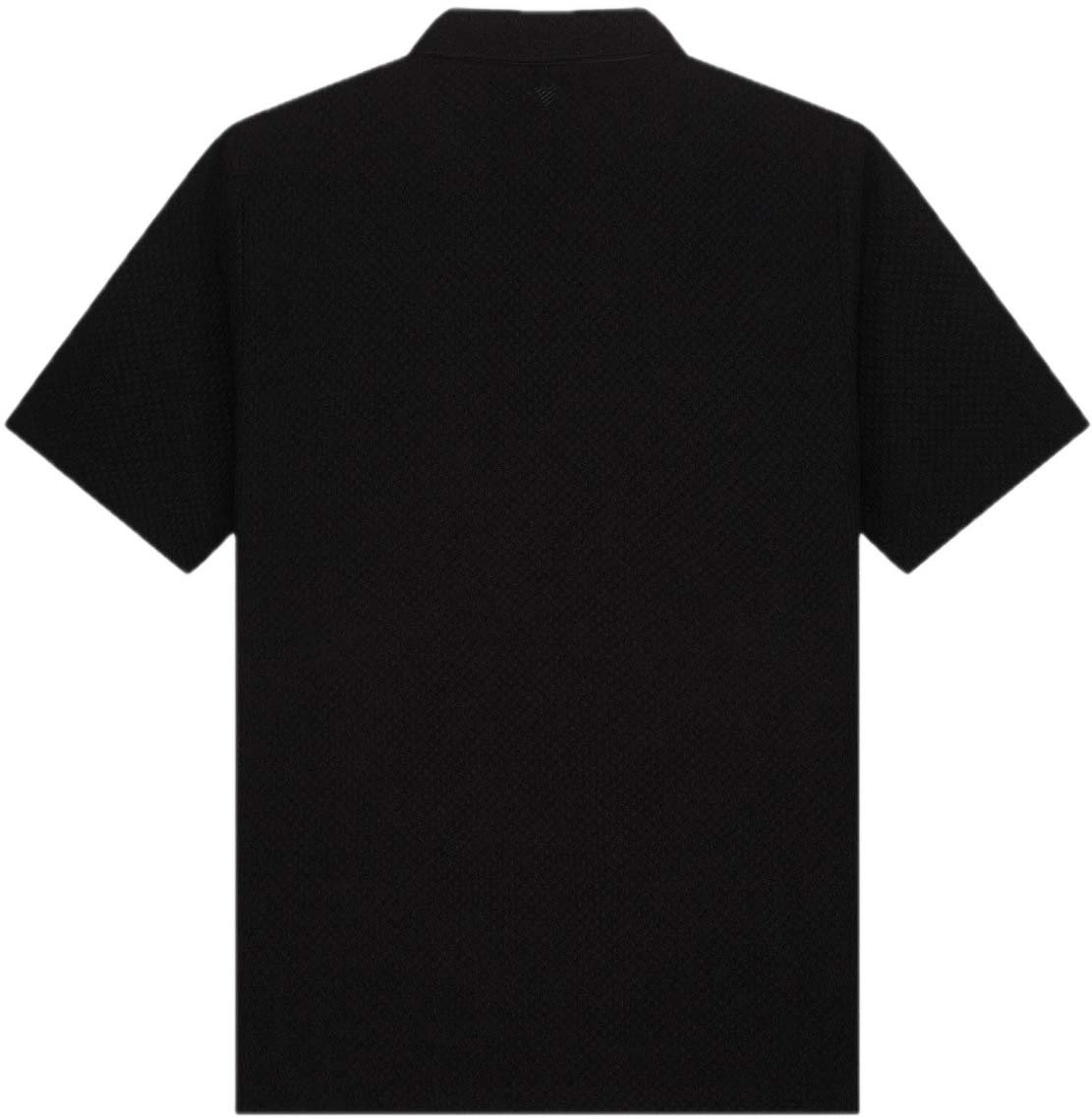 Pure Path Overhemd Casual lm Honeycomb Zwart