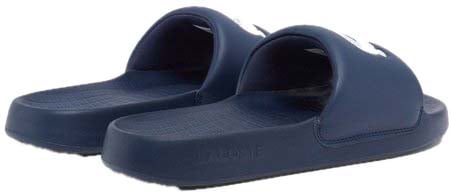 Lacoste Serve Slide 1,0 Navy/White Blauw