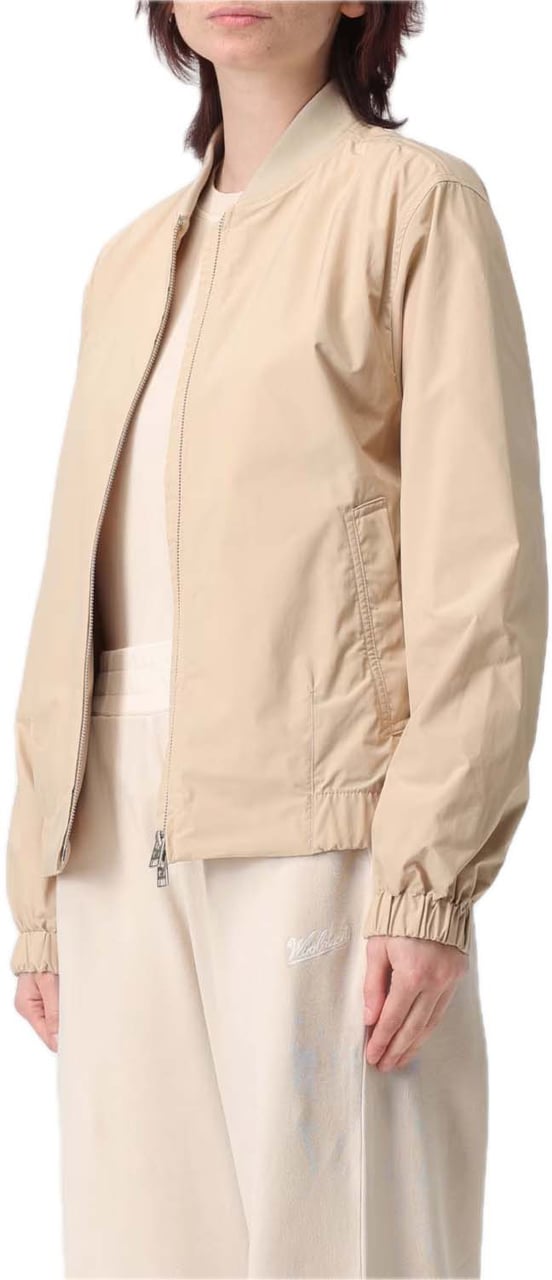 Woolrich Summer bomber beige Beige