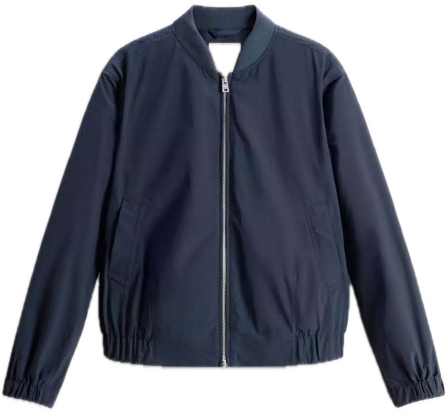 Woolrich Summer bomber navy Blauw