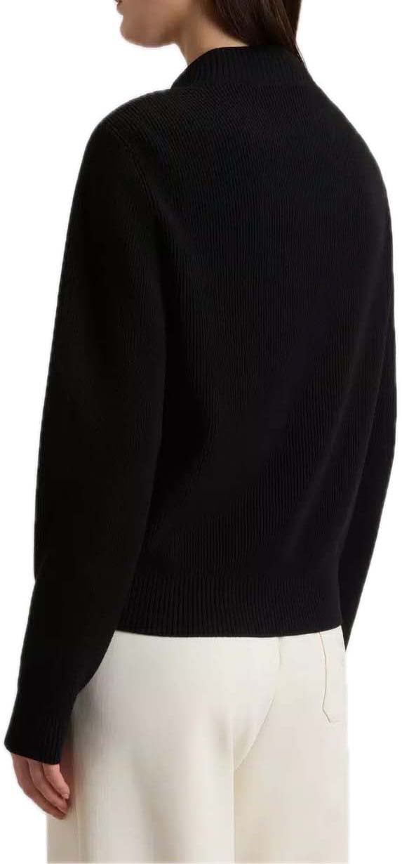 Woolrich Hybrid bomber faded black Blauw