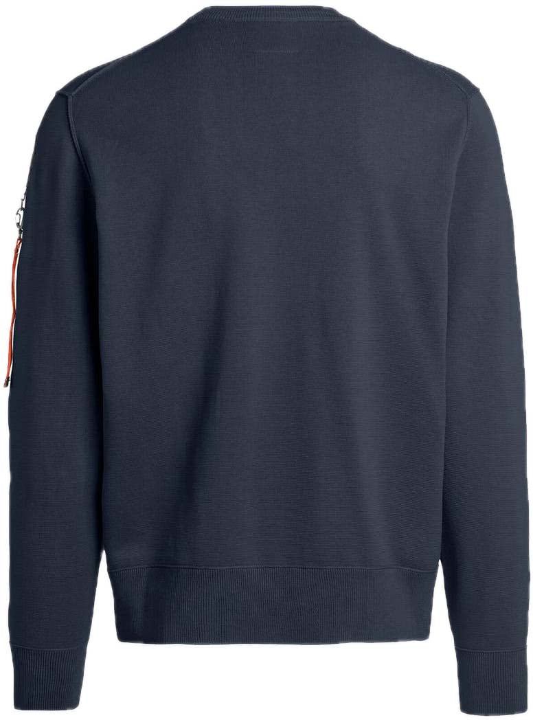 Parajumpers basic braw crew neck sweater Blauw