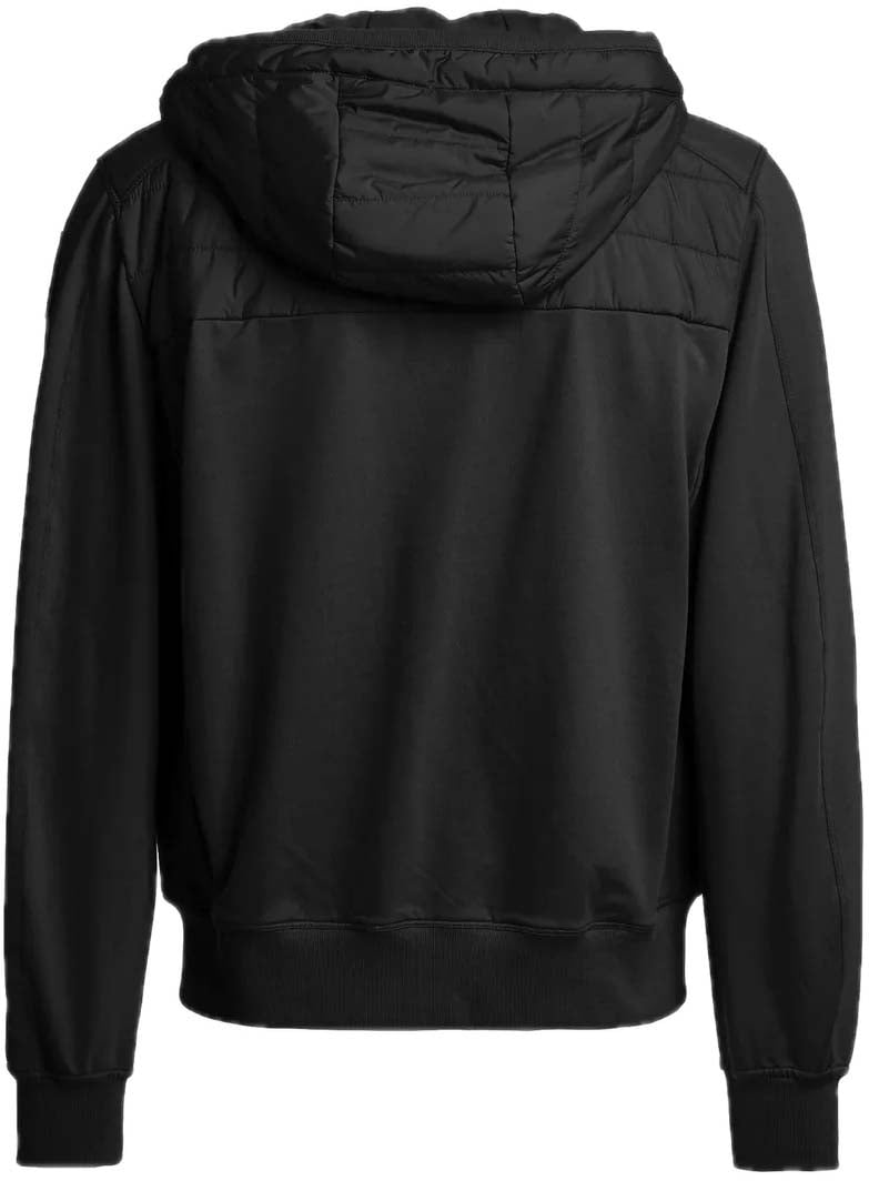 Parajumpers ivor hooded jacket black Zwart