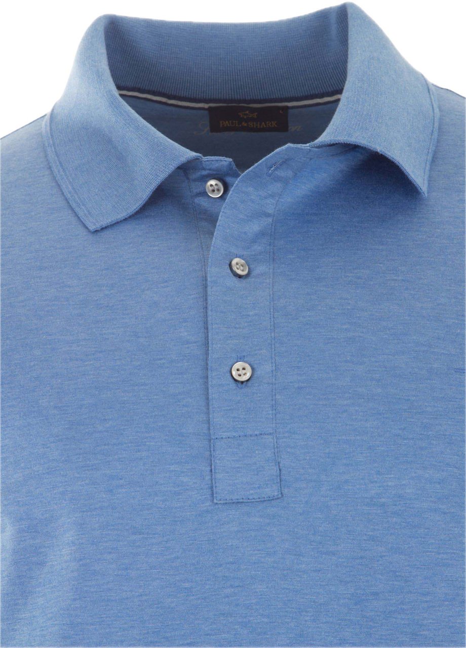 Paul & Shark sliver collection polo donker blauw Blauw