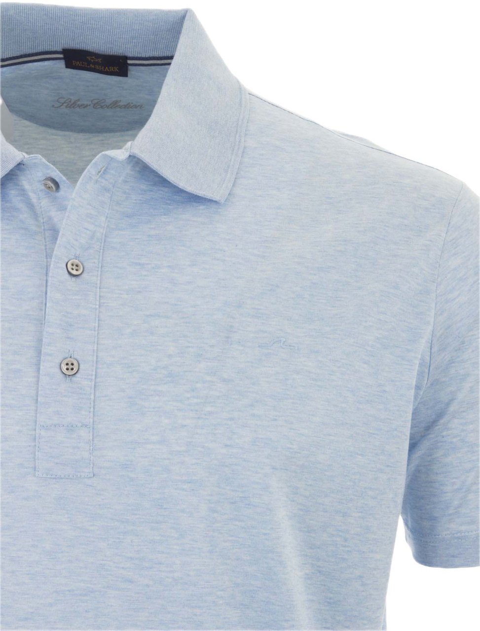 Paul & Shark sliver collection polo licht blauw Blauw