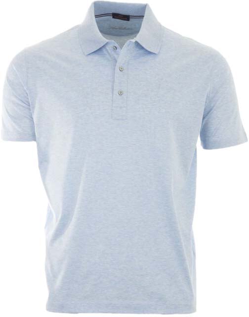 Paul & Shark sliver collection polo licht blauw Blauw