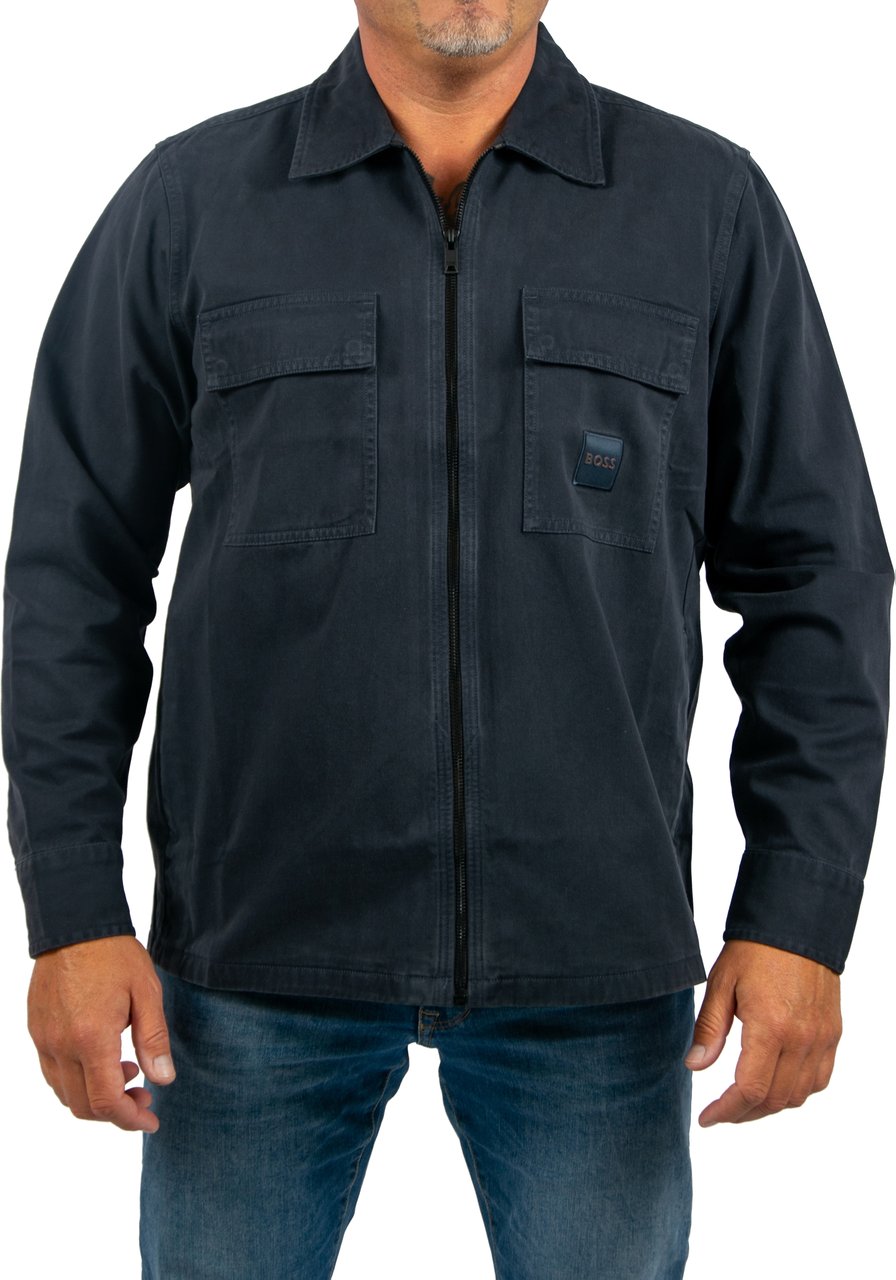 Boss Boss Lovel-Zip_15_M Blauw