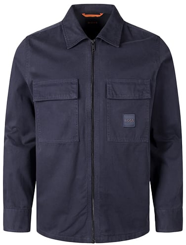 Boss Boss Lovel-Zip_15_M Blauw