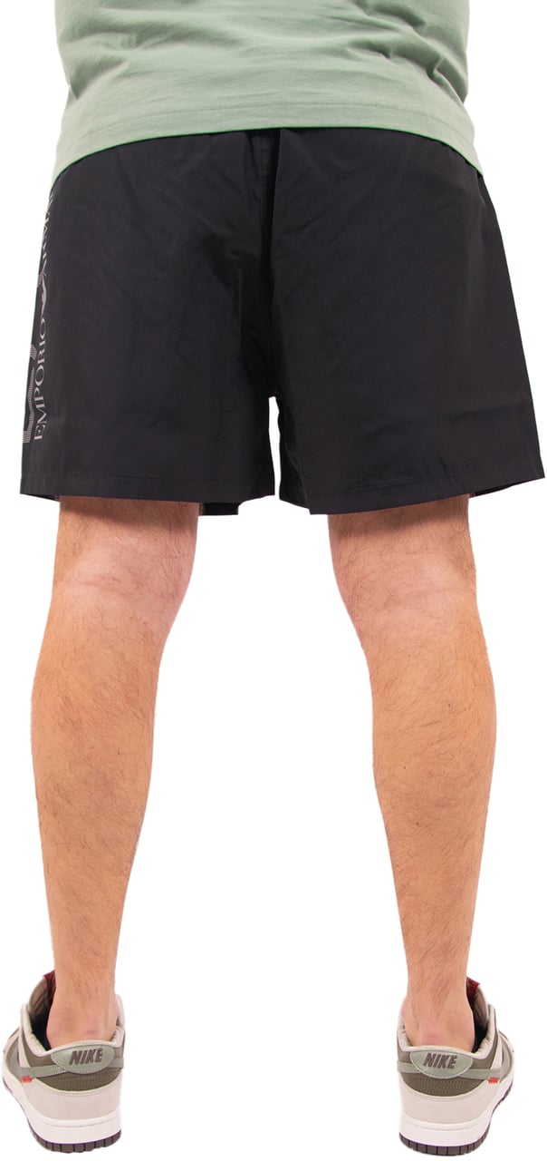 EA7 Swimshort Black/Silver Zwart
