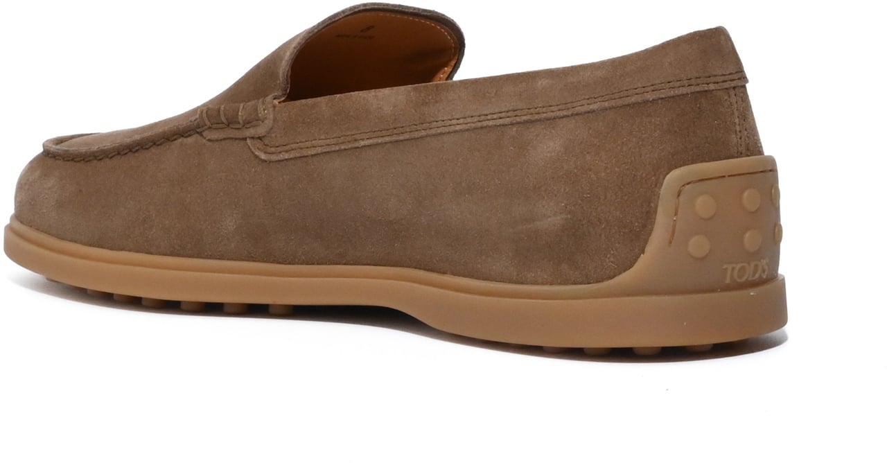 Tod's Flat Shoes Brown Taupe