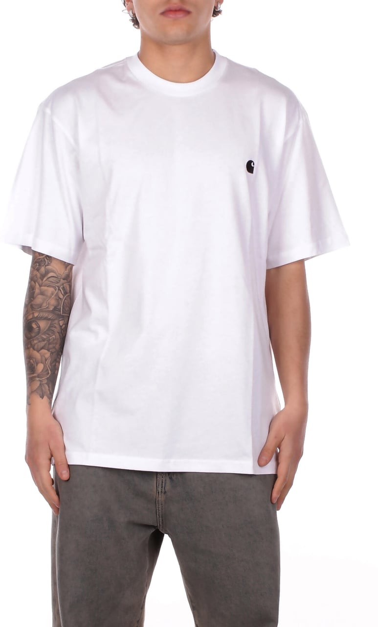 Carhartt Wip S/s Madison White T-shirt White Wit