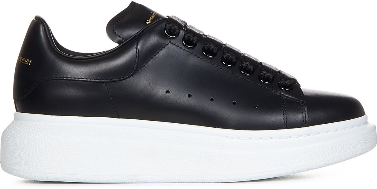Alexander McQueen Oversized low-top sneakers Zwart