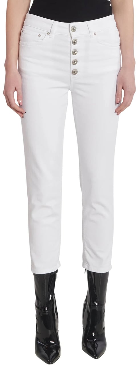 Dondup Jeans White Wit