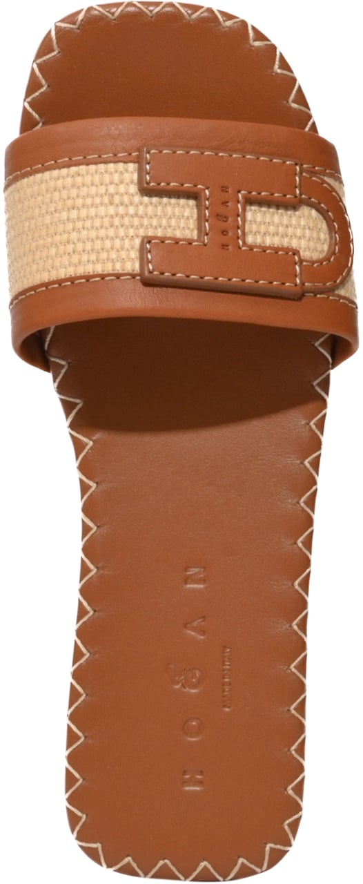 HOGAN Sandals Cuoio Beige