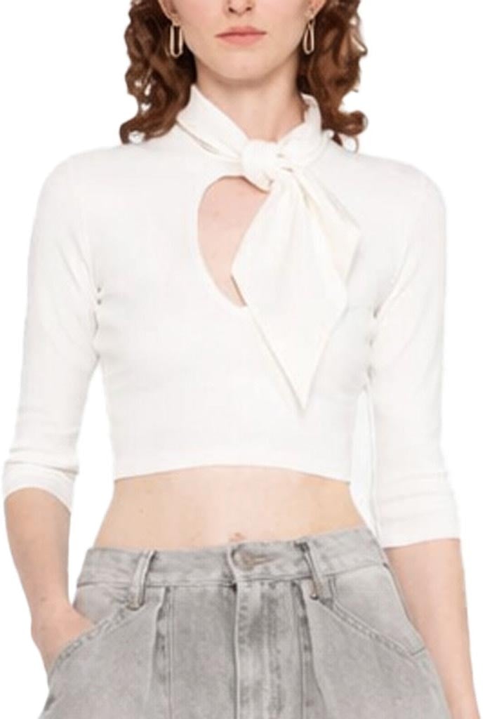 The Attico the attico - Sweaters - 237wck89-bianco Wit