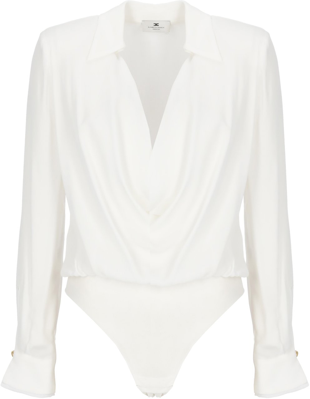 Elisabetta Franchi Shirts Ivory Wit