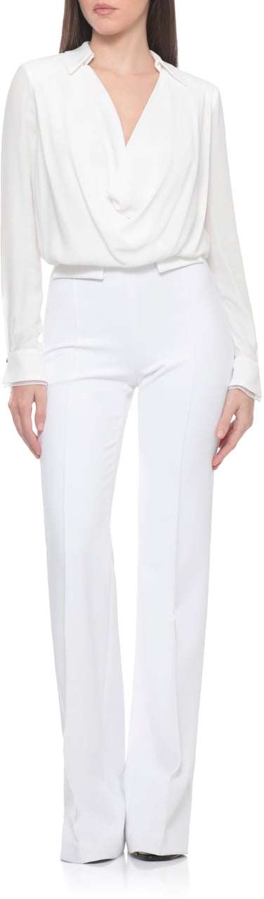 Elisabetta Franchi Shirts Ivory Wit