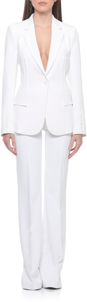 Elisabetta Franchi Jackets Ivory Wit