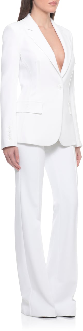 Elisabetta Franchi Jackets Ivory Wit