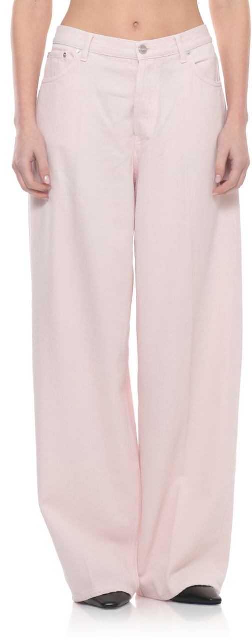 Dondup Jeans Pink Wit