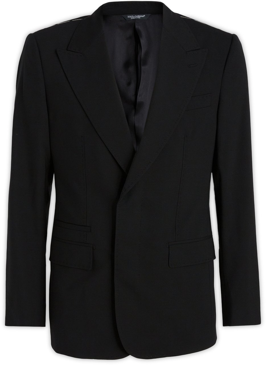 Dolce & Gabbana Black Blazer Divers