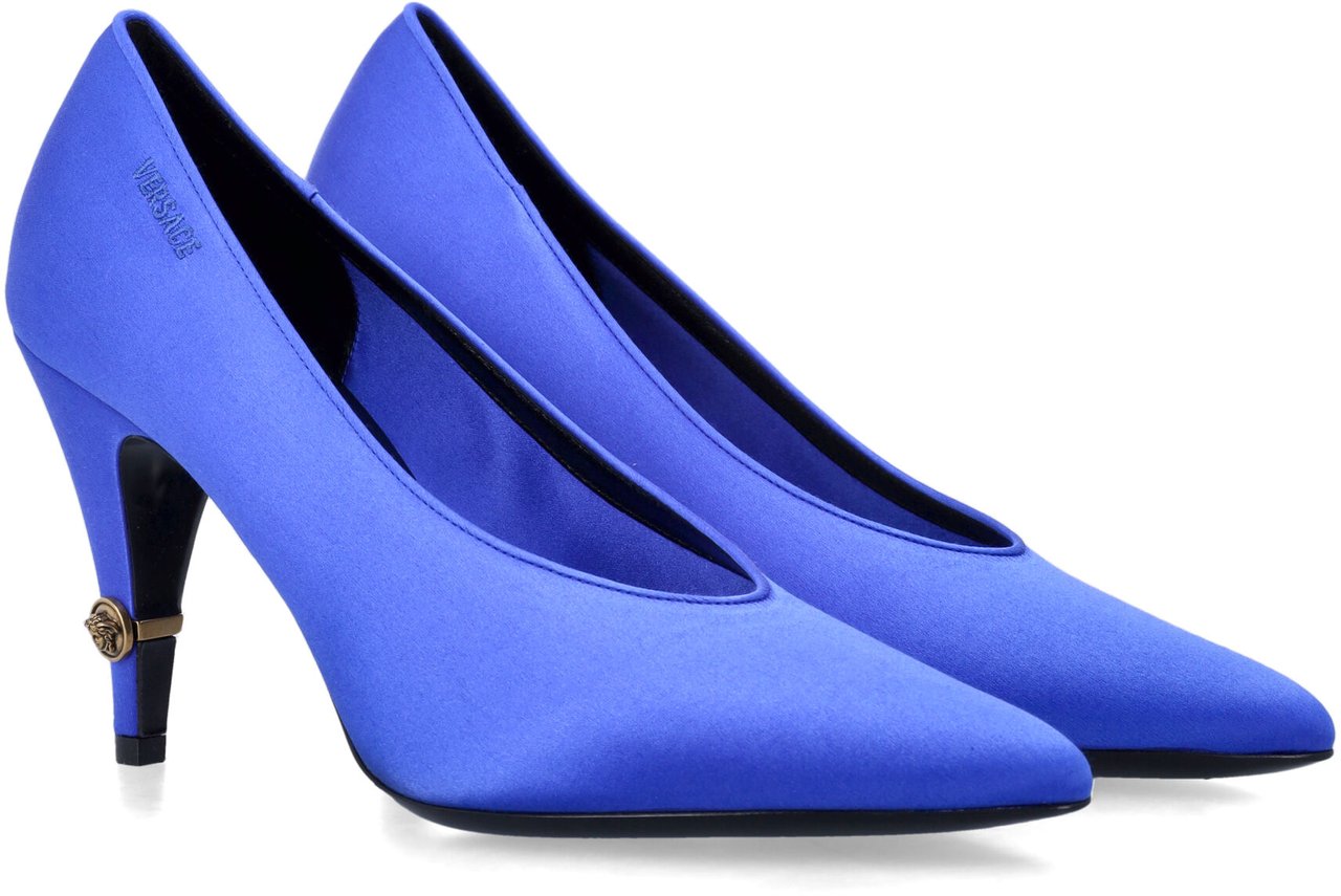 Versace Pump Cobalt Cobalt + Gold Blauw