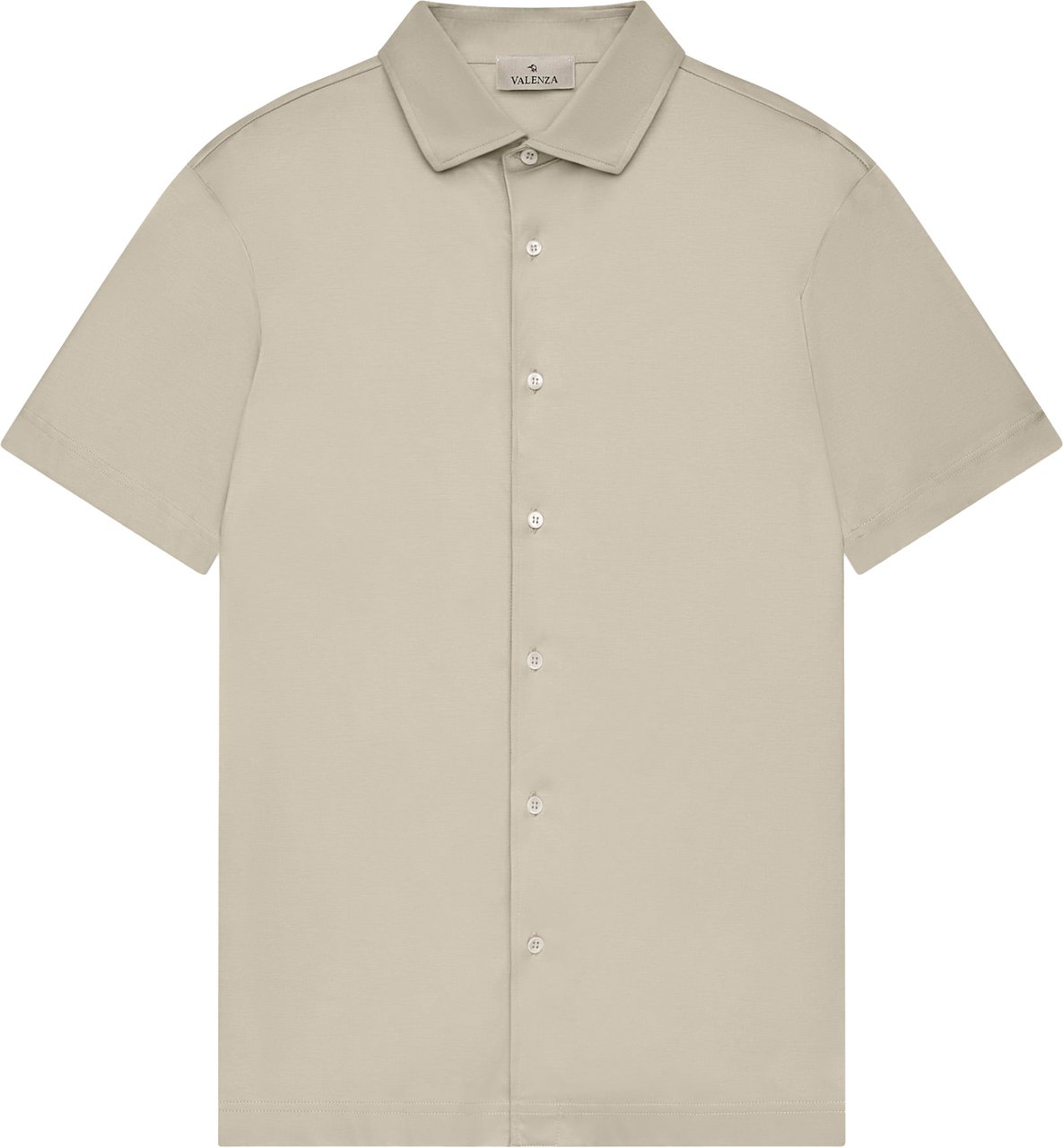 Valenza interlock supima shirt beige Beige