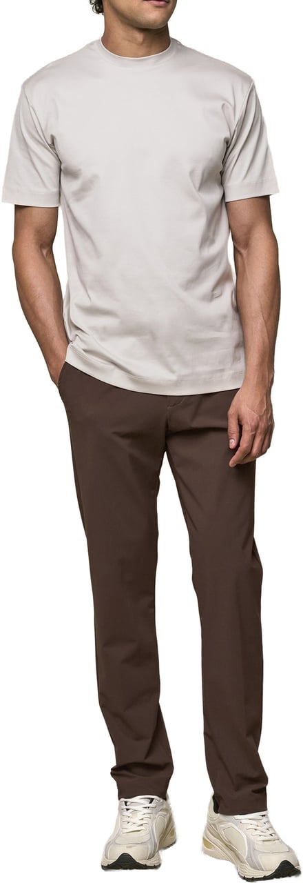 Valenza interlock supima shirt pearl Beige