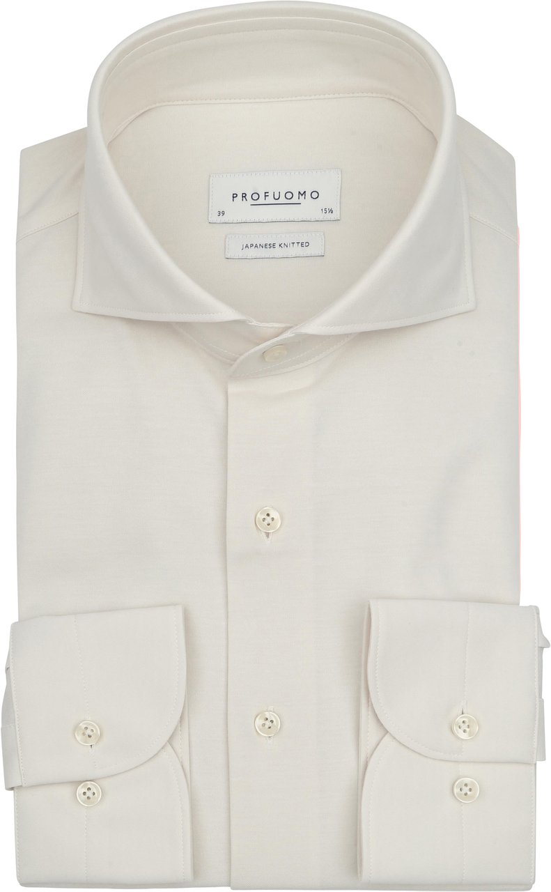 Profuomo japanese knitted offwhite Wit