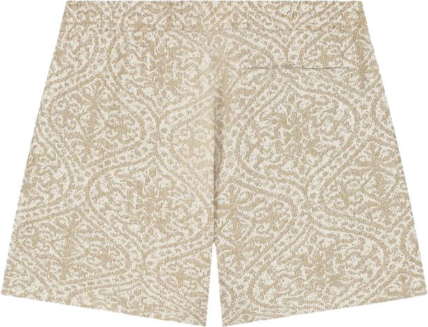 Pure Path Jacquard Shorts 26010526 Sand Beige