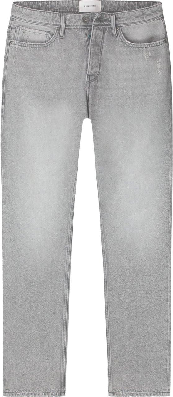 Pure Path The Eric regular fit jeans w1687 Grijs