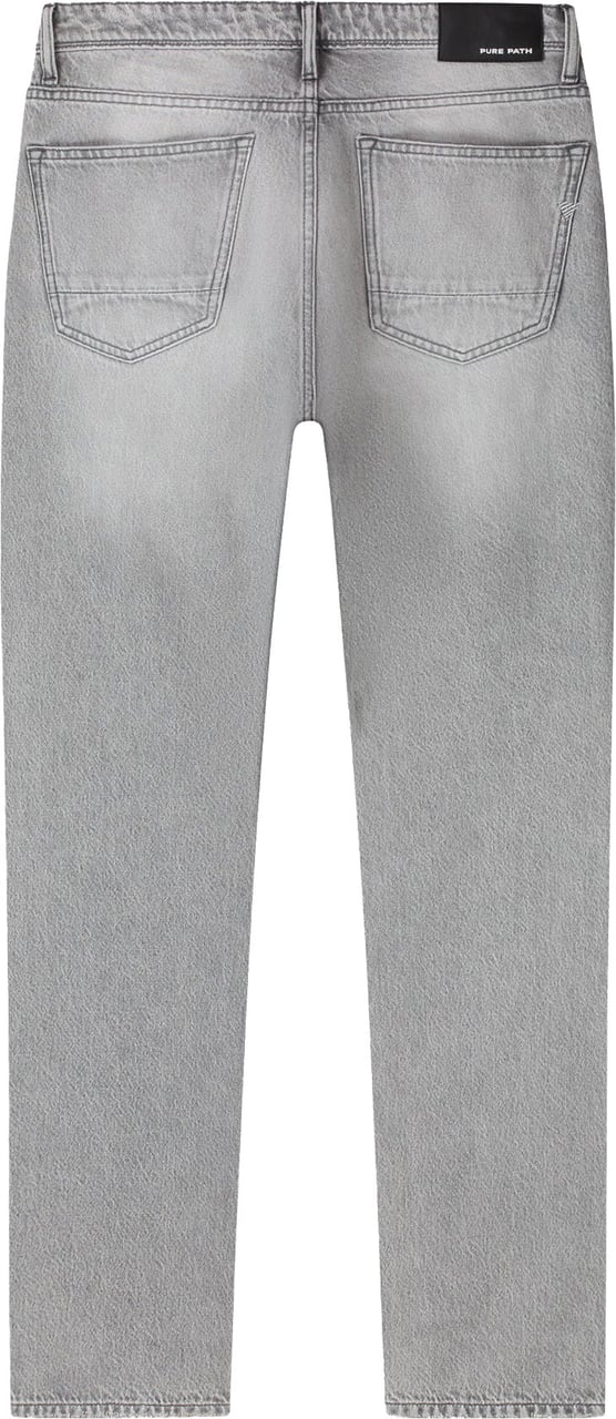 Pure Path The Eric regular fit jeans w1687 Grijs