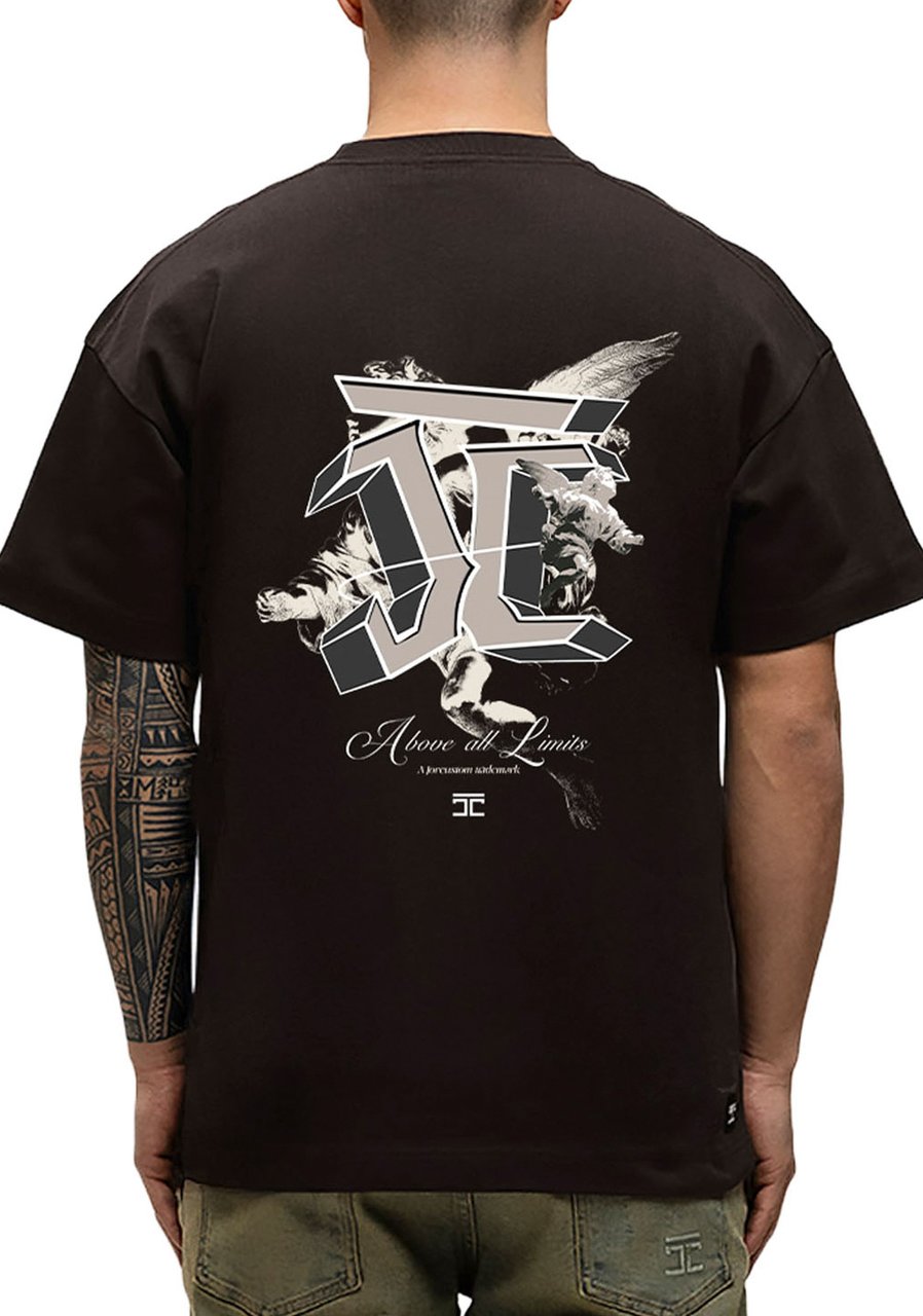 JORCUSTOM AboveAll Loose Fit T-Shirt Brown Bruin