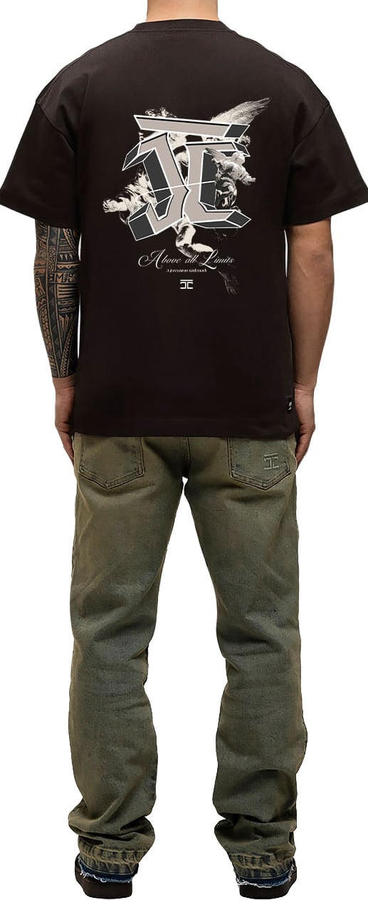 JORCUSTOM AboveAll Loose Fit T-Shirt Brown Bruin
