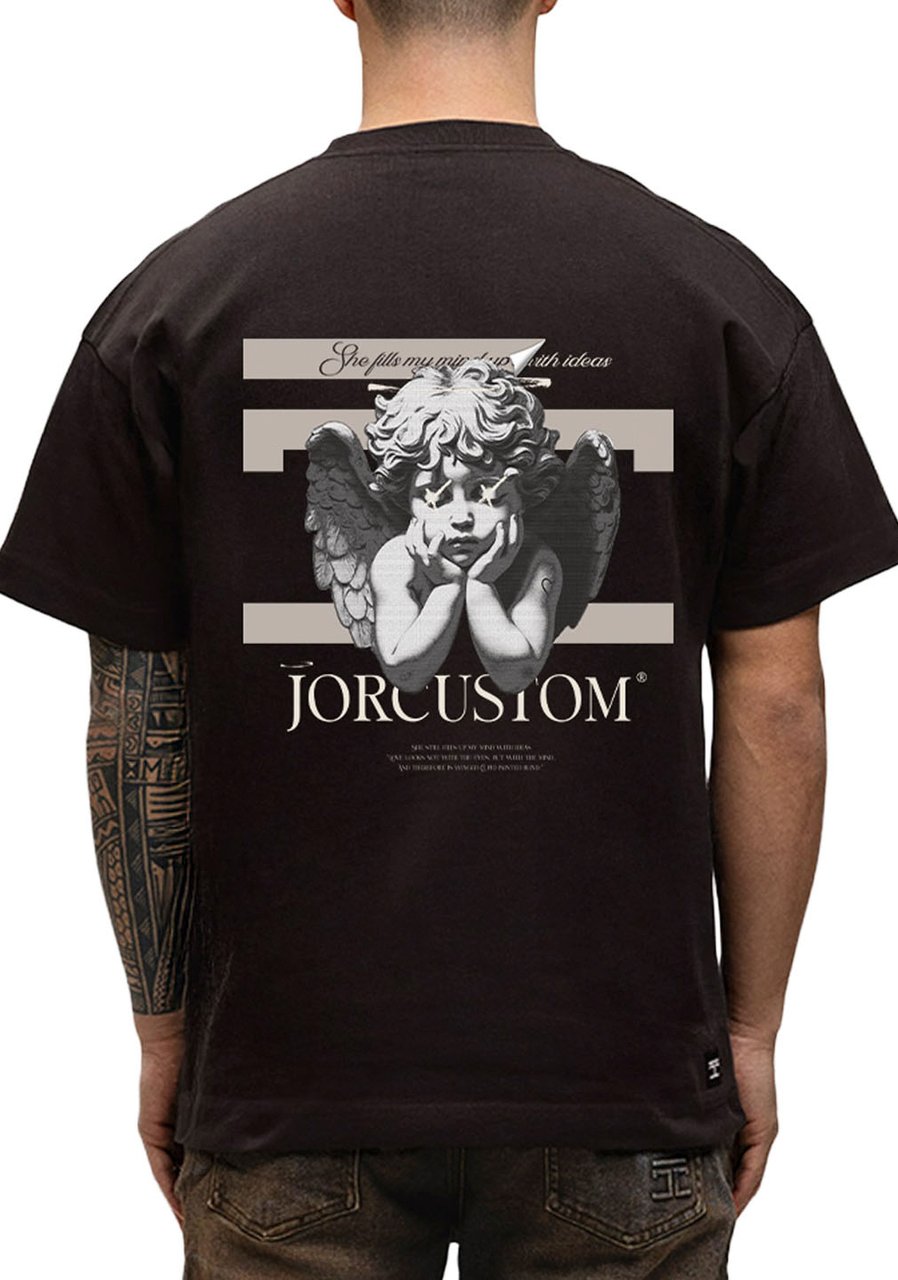 JORCUSTOM AngelTwo Loose Fit T-Shirt Brown Bruin