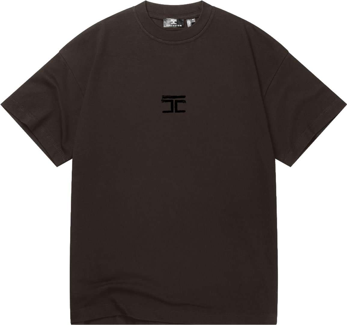 JORCUSTOM Artist Loose Fit T-Shirt Brown Bruin