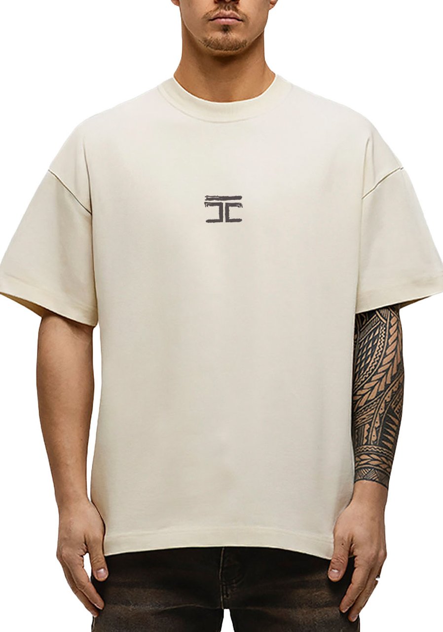JORCUSTOM Artist Loose Fit T-Shirt Creme Beige