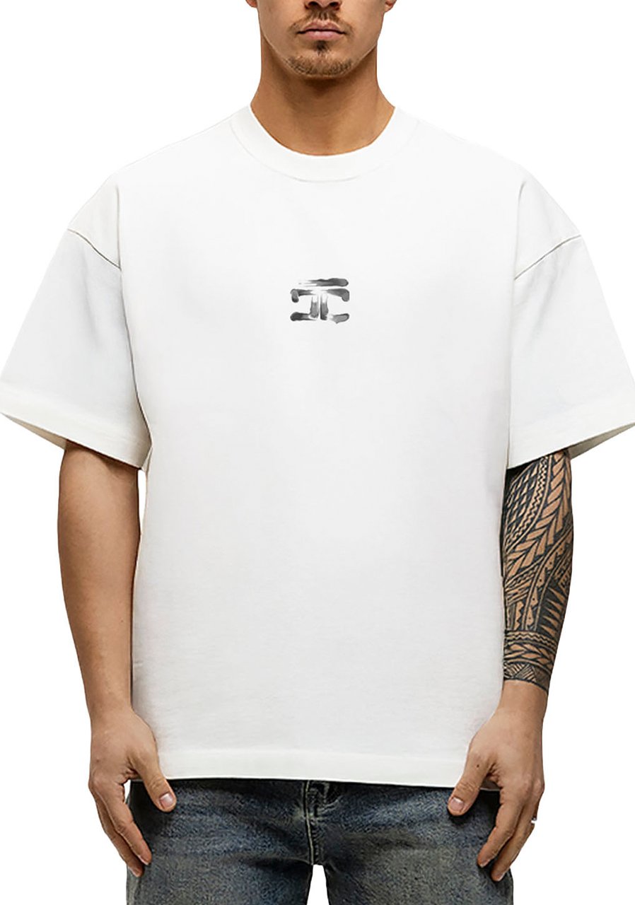 JORCUSTOM ArtistTwo Loose Fit T-Shirt White Wit
